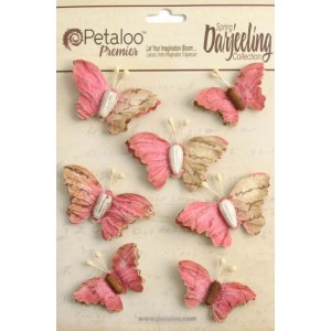 Darjeeling - Wild Butterflies - Fuchsia